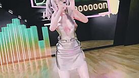 mmd kashima and prinz eugen tease with sexy curves and chocolate cream asses