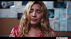 Horny shemale detective Agatha Vega gets rough prison blowbang from latina slut!