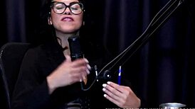 wanna see barbara sol's curvy ass teased in lingerie podcast??