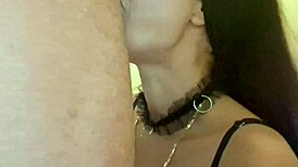 sunglassed milf deepthroats huge cock then gulps the thick cumshot facial
