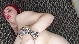 redhead latina ass slut gives dirty joi closeup jerk off instructions for your huge load