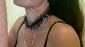 sunglassed milf deepthroats huge cock then gulps the thick cumshot facial