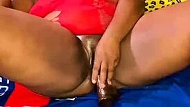 retro blue film reveals tight shaved pussy begging for deep exploration