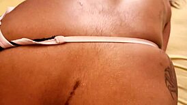 STEPSON POUNDS STEPMOM LUNA OLIVEIRA'S ASS IN SHARED BED CREAMPIES PUSSY!