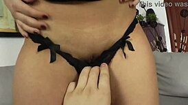 bella marchelli hard anal creampie gaping close-up