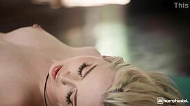 hot yoga babe rides roommate's cock stretching ass and pussy part 4