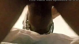 Milf's Ring Gag Lips Take Monster Facial Cumshot!