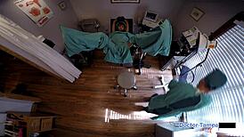 Dr Tampa Spreads Eliza Sheilds Shaved Pussy POV