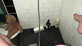 WOW Young Elite Saudi Arab Girl Snowwhite Fingers Tight Pussy in Shower Masturbation!