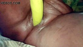 desibhabhi rams brinjal deep in wet pussy for messy cumshot
