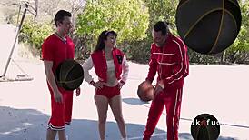 Teen Fucks Father-in-Law Uncle Daddy in Free Use Basketball Taboo Session