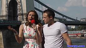 british milf takes doggystyle in stockings