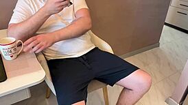 Taboo Stepson Fucks Petite Russian Stepmom Hard During Massage with Deepthroat and Cowgirl Rides