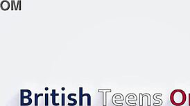 British Emo Teen Lana Harding's First Time Casting Fuck!