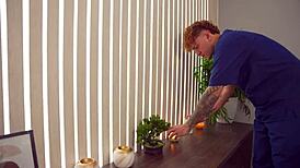 hey honey watch me get this huge cock massaging deep into my soaking wet pussy