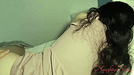 stepmom's like creepy noise? stay in my bed hun 😏 then we fuck missionary creampie