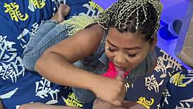 Colombian milf deepthroats fat cock rimjobs ass then bends for doggy destruction