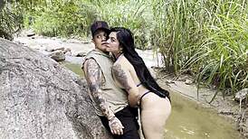 Friend's girlfriend ditches him to ride my cock moaning wet