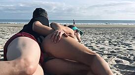 milf screams in brutal anal pain before public creampie