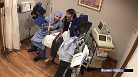 Dr Tampa Spreads Eliza Sheilds Shaved Pussy POV