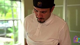 finally i claim stepmom's wet tits and ass before she ditches dad
