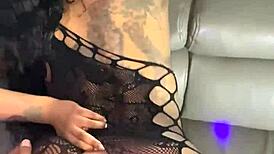 Wanna see monster cocks ripping big asses in fishnet creampie sextape compilation?