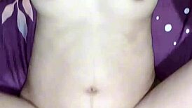 stepmom squirts milk bath creampie while fingering during dad's work absence!