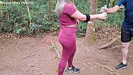 we found perfect stud on trail, he fucked me doggy raw brazilian style