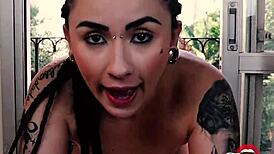 this hairy pussy pawg gives one of the best deepthroat blowjobs pov
