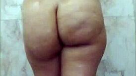 Hindi Sex Story: Chubby Indian Wife Fingers Herself Hard in Bathroom