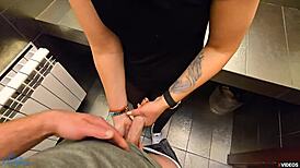 my pussy grips his cock tight in pantyhose like it never wants to let go cum inside