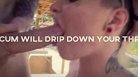 Sissy Trains To Swallow Huge Cum Loads From Cuckold Bull