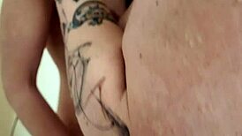 my roommate's wife with big natural tits pierced nipples tight pussy gets fucked deepthroated and submissive roleplay in bedroom