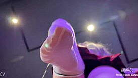 POV Mistress's Massive Ass Facesits While Foot Gags In Skirt