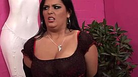 whoa, shopping trip turns wild with two babes slurping and riding huge cock 👅🍆
