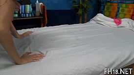 hot massage babes oil up and fuck