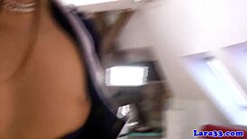 British Milf Shares Horny Babe's Bent Over Doggystyle Cock Sucking