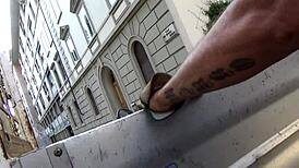 Slutty milf pussy pounded wet in homemade threesome with cumshots