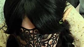 Elven Slut Kimmi Leon Worships Cock Licks Ass Takes Facial Load