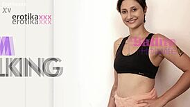 sadira hotwife teases with monster cock blowjob then cumwalks outdoor public latina facial pretty tattoo flashing