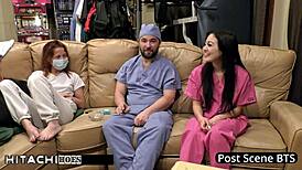 Blaire Celeste Cums On Clock In Hospital Nurse Shift