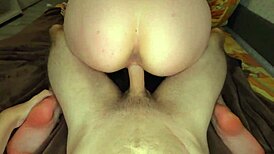 Fat Cock Makes Her Cum Twice, Legs Shaking in Tight Pussy!