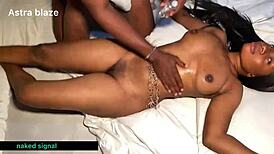 ever wonder how fat ebony step sis rides monster cock doggystyle?