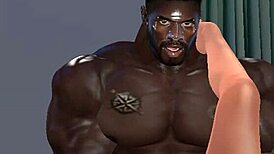 huge black hunk clinton mcdonald trains wife on monster cock