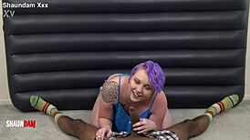 smoking cigs while taking shaundamxxx big black cock doggystyle interracial