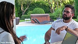 Summer Seminar Sparks Candee Licious Leo Ahsoka Steamy FFM Threesome Outdoor DP