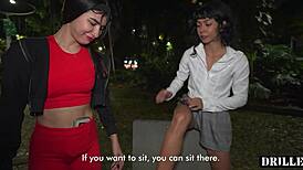 INSANE! Public Pickup Chick Begs for Threesome ASS Pounding Now!