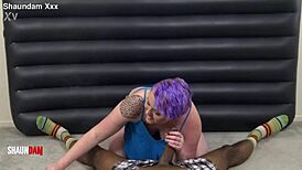 smoking cigs while taking shaundamxxx big black cock doggystyle interracial