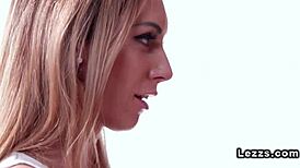 Blonde Lesbians Passionately Finger Lick Each Other To Erotic Orgasms
