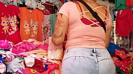 culazo jeans tease big ass curves